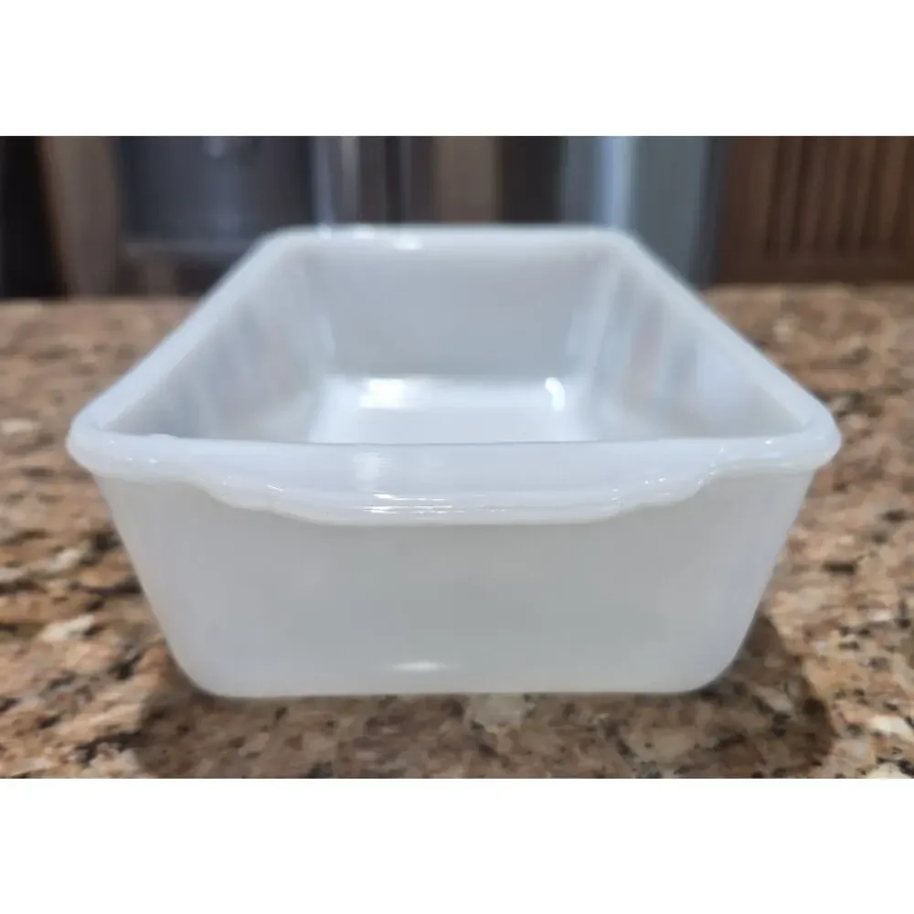 FireKing capacity white pan